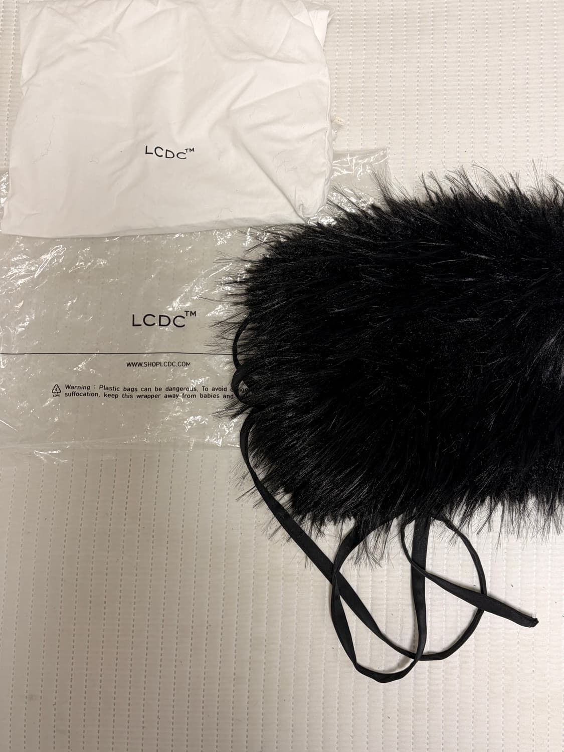 LCDC 티엠 퍼 벨트 블랙  상품이미지5