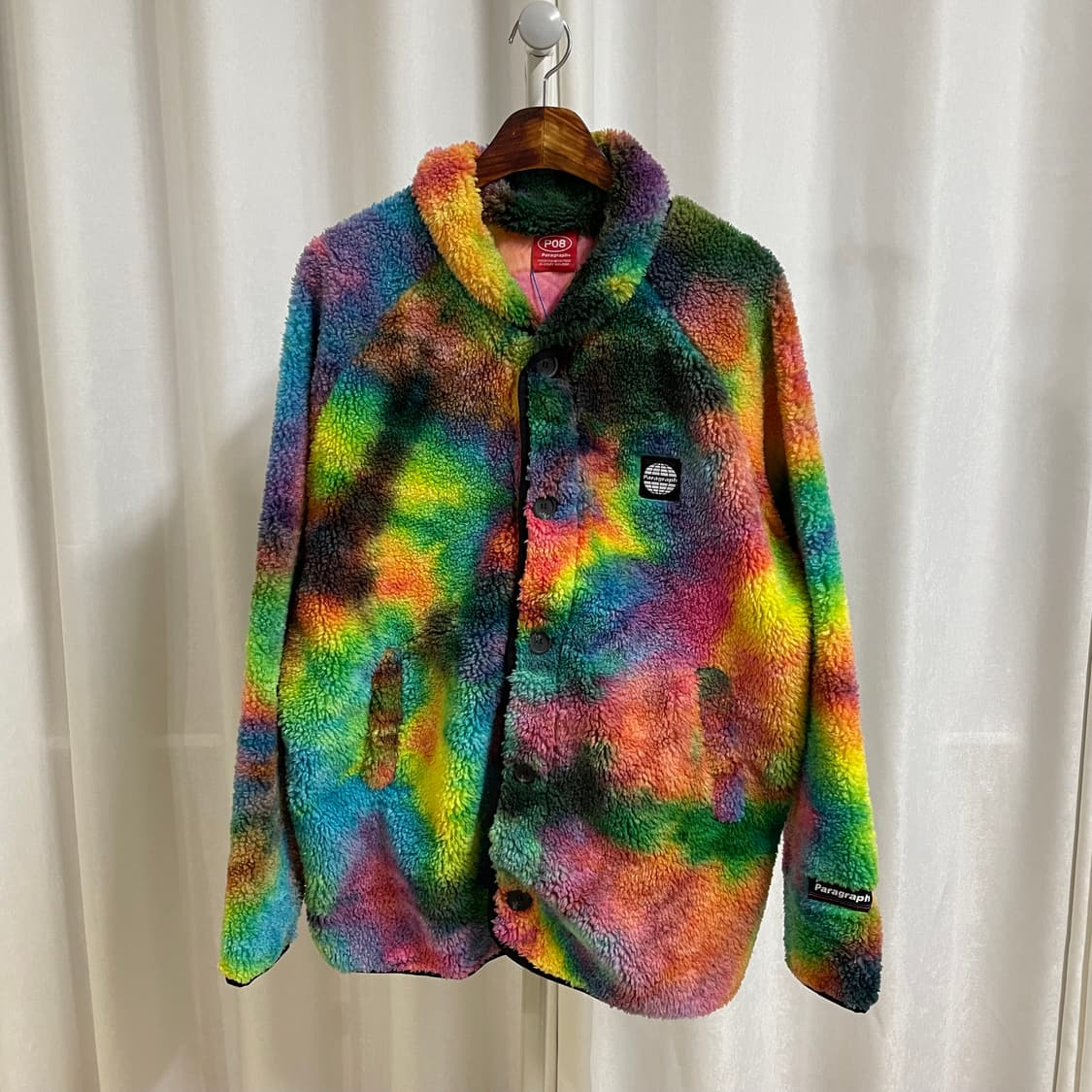 파라그래프 나염 후리스자켓 상품이미지1