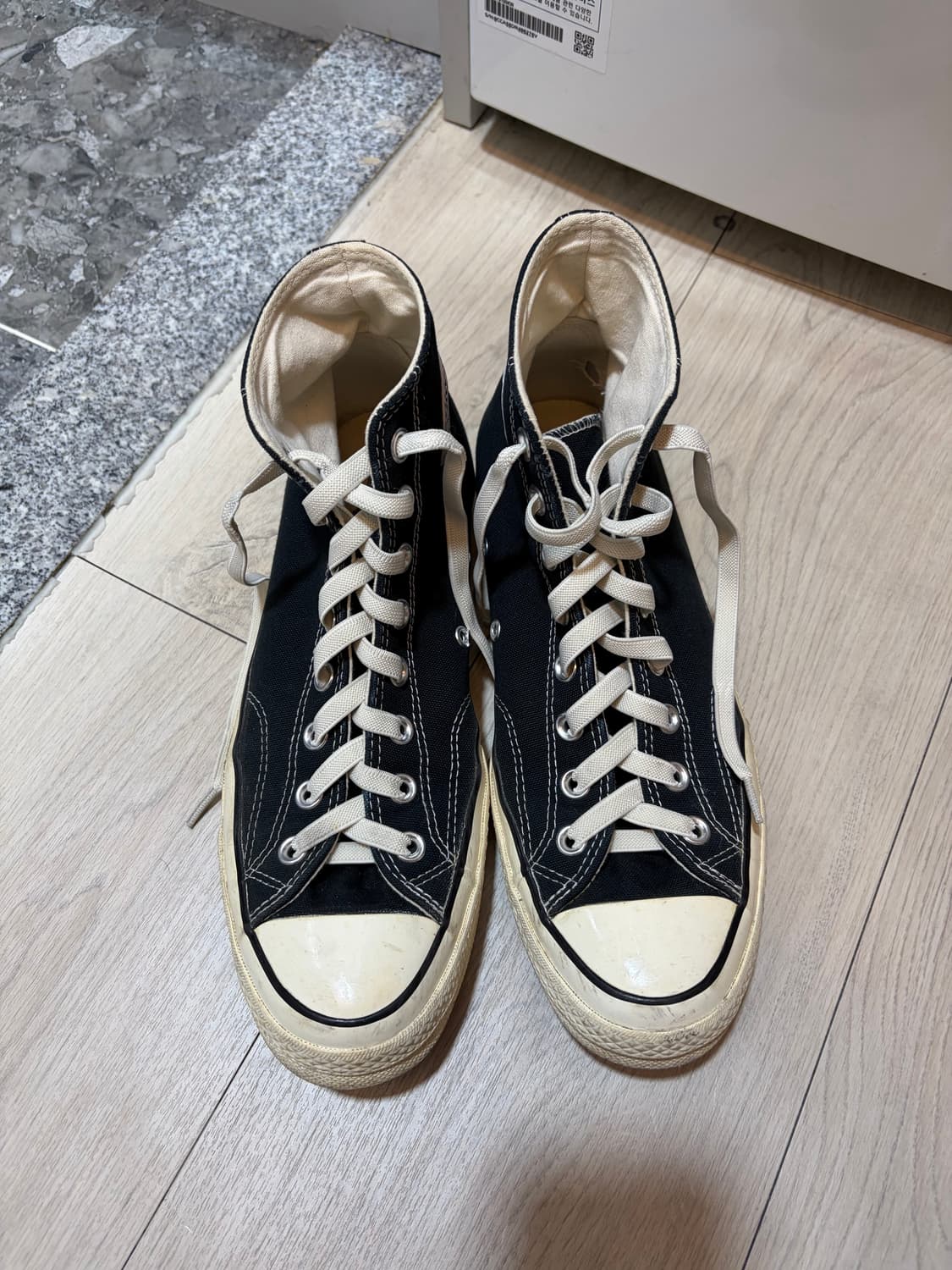 컨버스 척 70 하이 블랙 270 상품이미지1