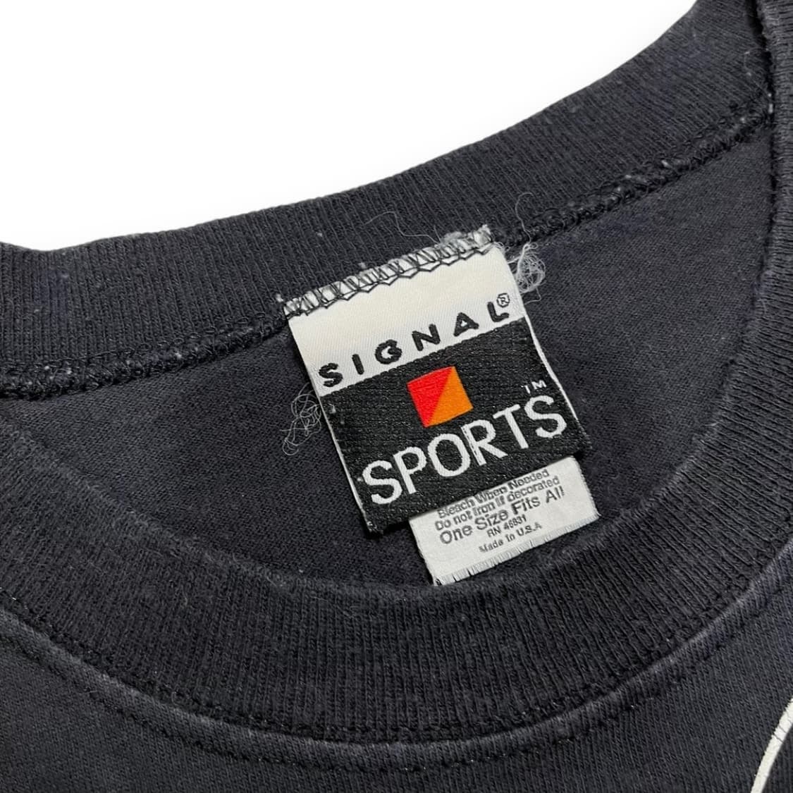 미키 마우스 시그널 스포츠 90s 올드스쿨 힙합 티셔츠 상품이미지4