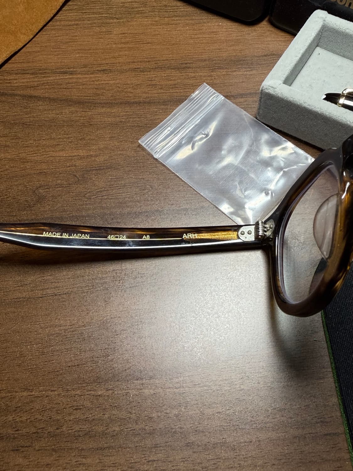 타르트옵티컬 ARH 46 안경 풀세트 (브라운, 톨토이즈) 상품이미지5