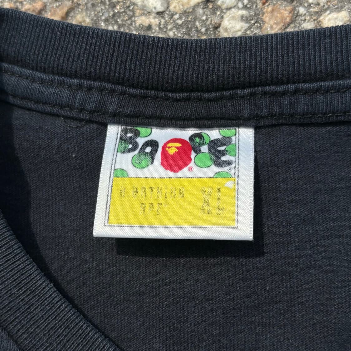 Bape 베이프 샤크 원 포인트 반팔 티셔츠 상품이미지5