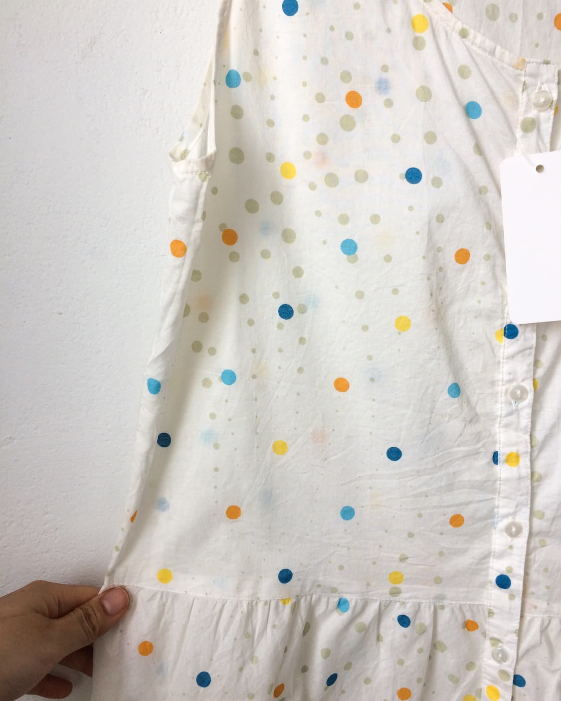 Dot pattern sleeveless 상품이미지4