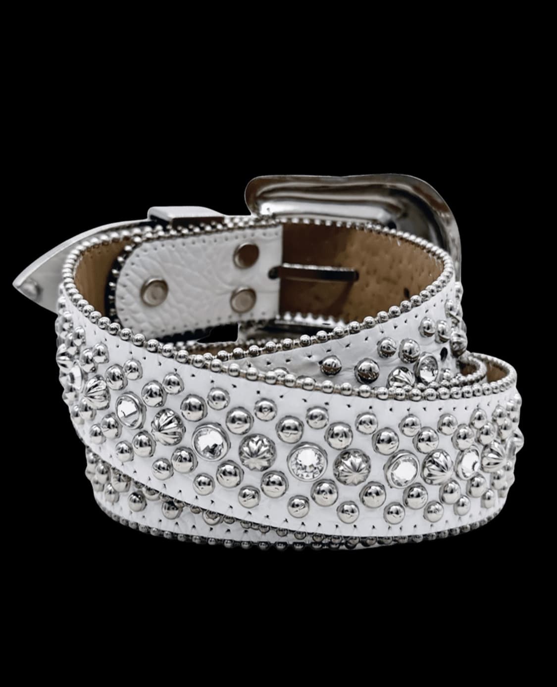 (32) b.b.simon 비비시몬 Trojan 벨트 화이트 상품이미지10