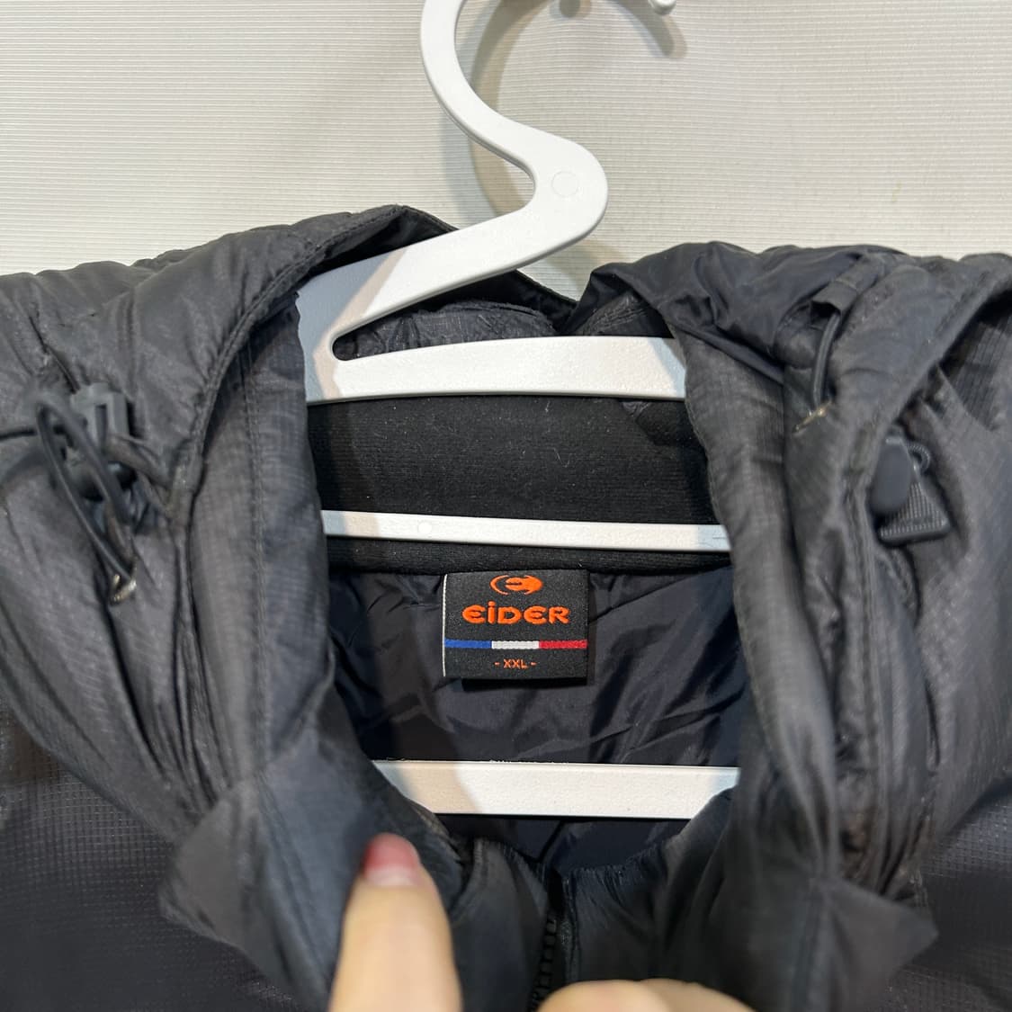 아이더 남성 덕다운 패딩 110 상태최상 상품이미지2