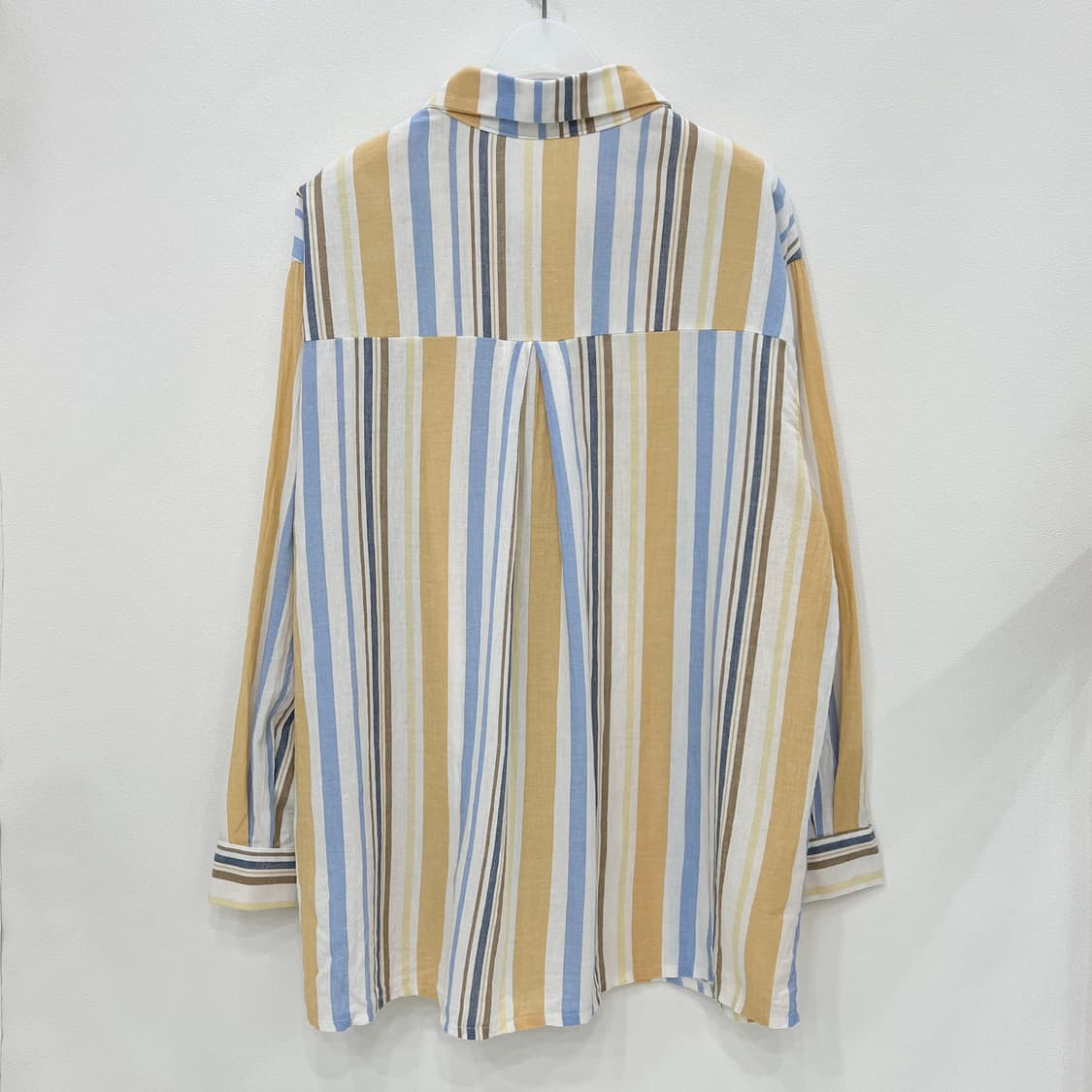 스트라이프 거즈면 셔츠 여성남방 상품이미지7