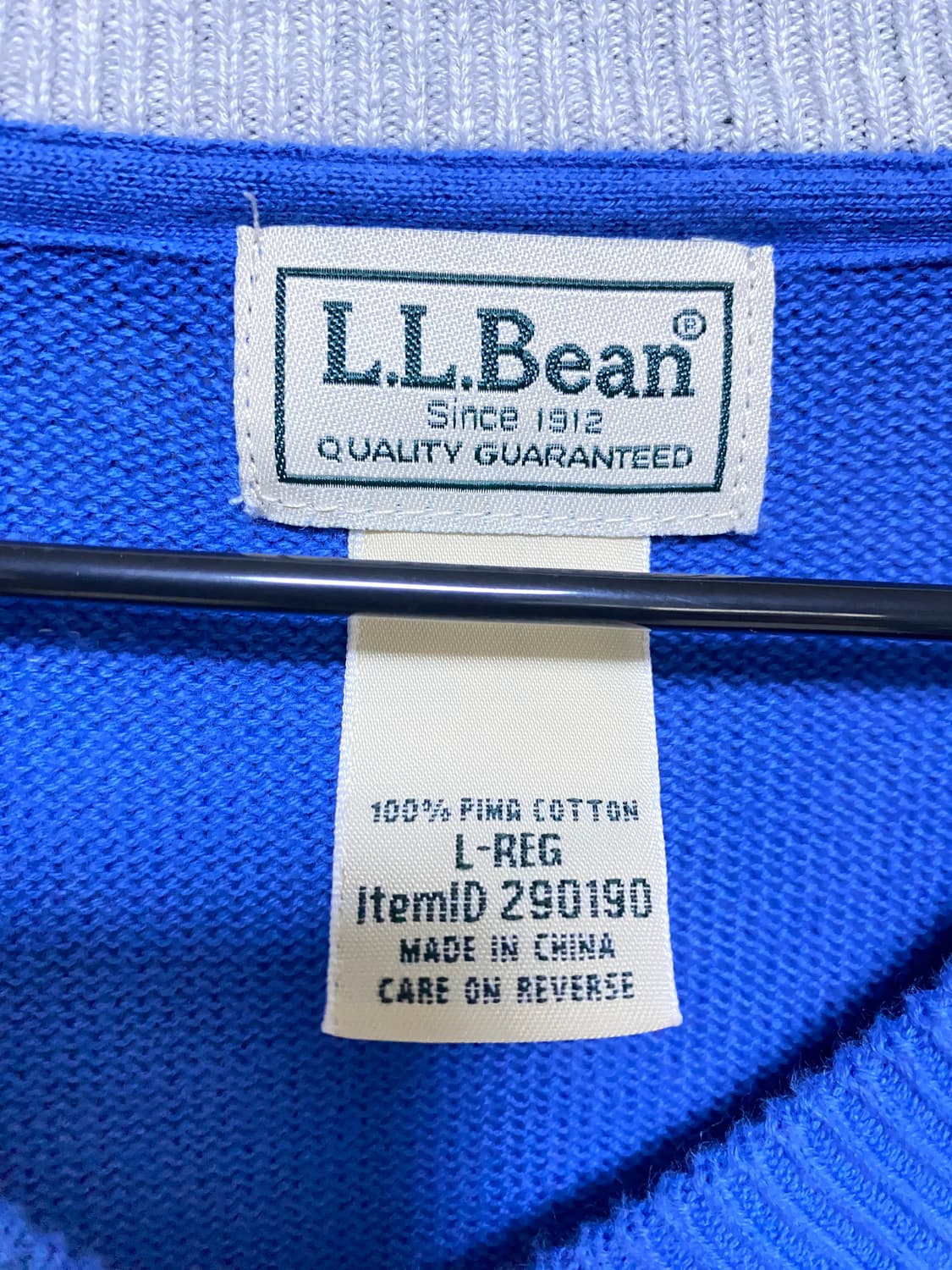 엘엘빈 브이넥 니트 상품이미지3