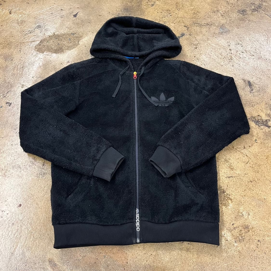 아디다스 카모 밀리터리 백로고 빅로고 후리스 후드집업 100 상품이미지2