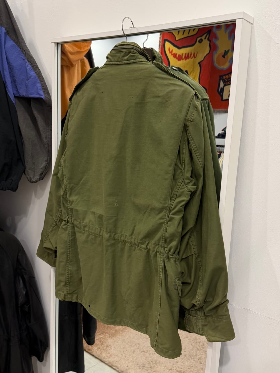 80s Military U.S.Army 미군 오리지날 M-65 필드 자켓 상품이미지5