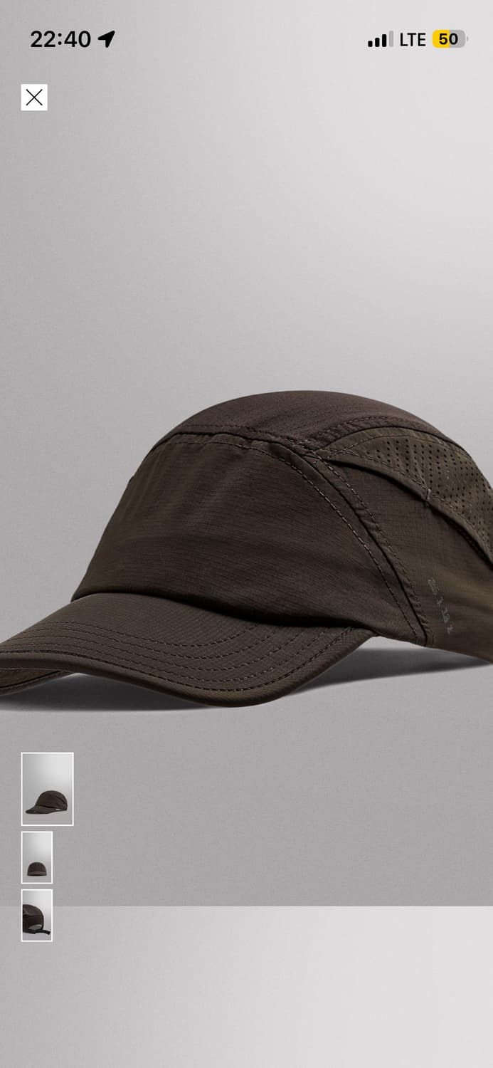 자라 천공 하이테크 캡 한정판 러닝 캡 상품이미지1