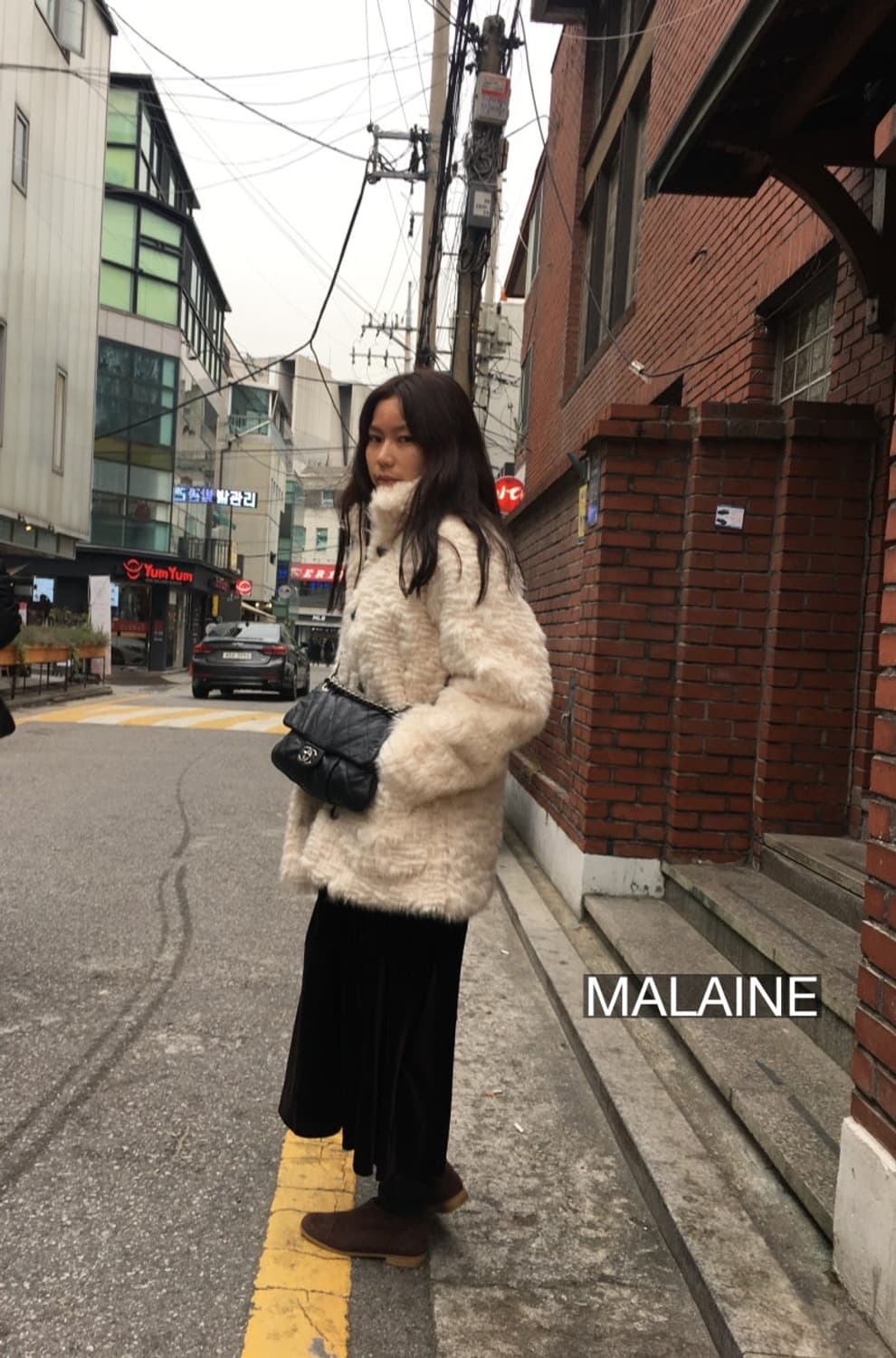 [SISTERMARKET] 하이넥 엠포트 퍼자켓 상품이미지3