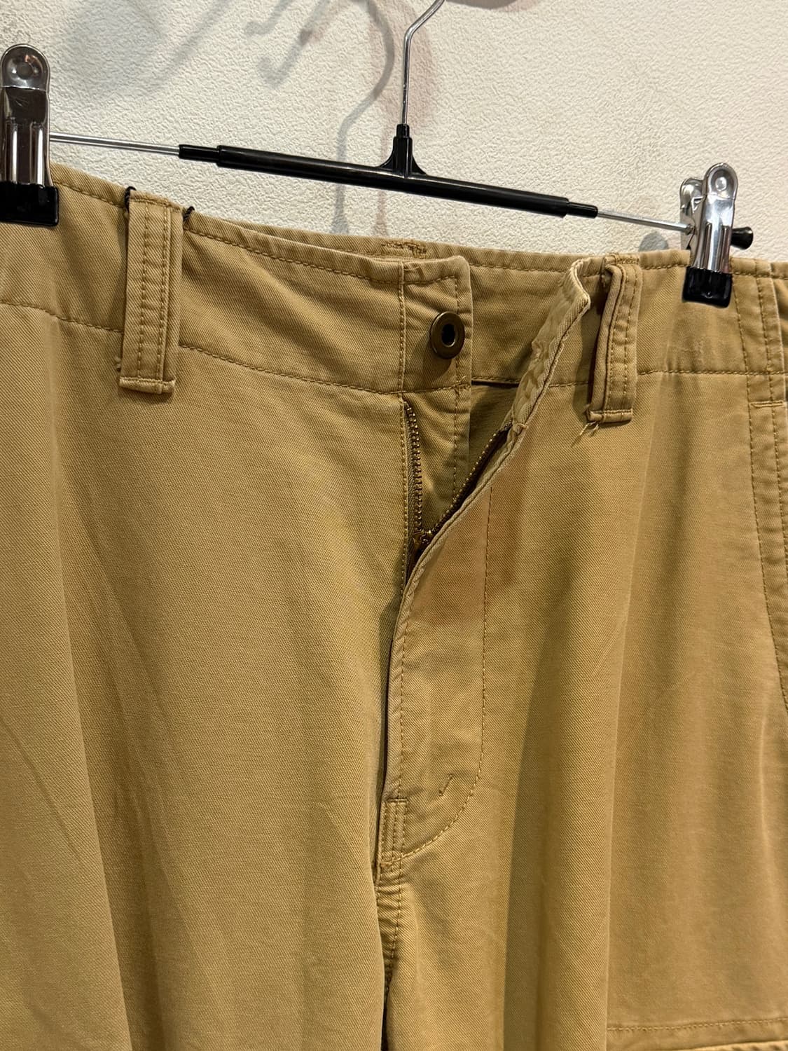Purple & Yellow Cotton Cargo Pants(32) 상품이미지5