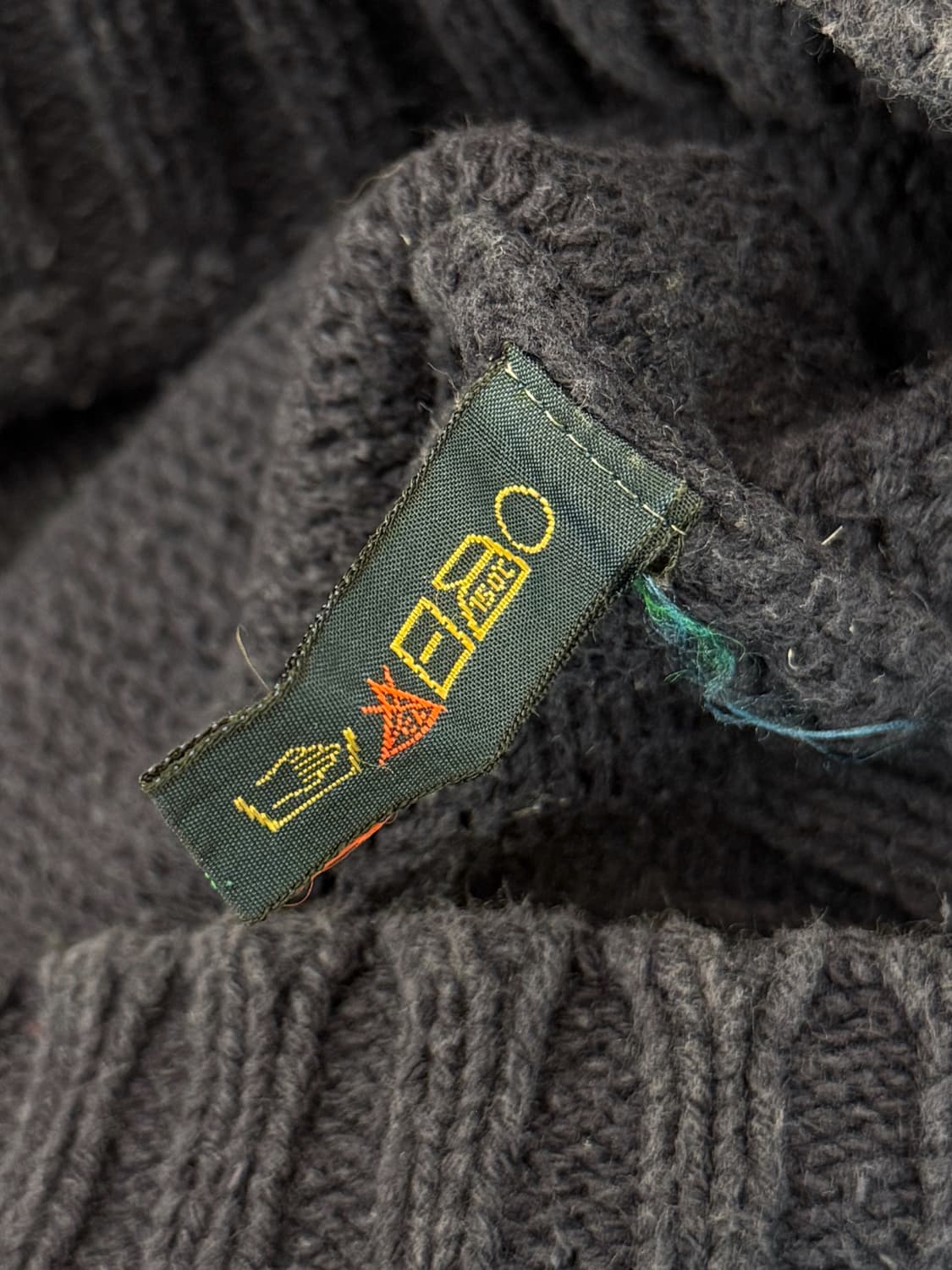 폴로 랄프로렌 루즈핏 90‘s 해비코튼 딥네이비 니트 상품이미지6