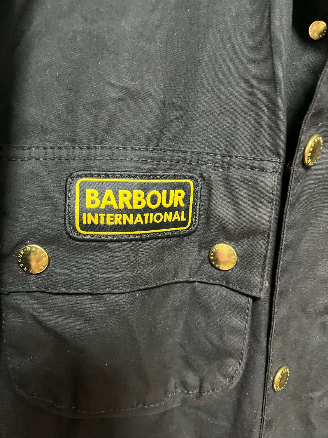 바버 인터내셔널 블랙 왁스 자켓 상품이미지2