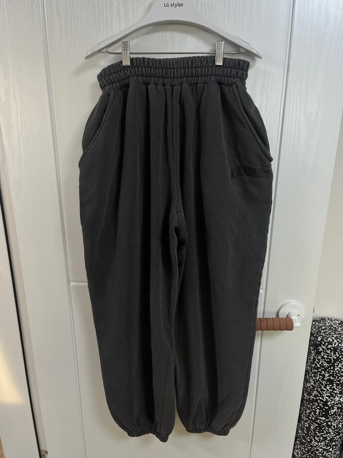 [새상품] 어반드레스 피그먼트 와이드 조거 팬츠 34~36인치 상품이미지5