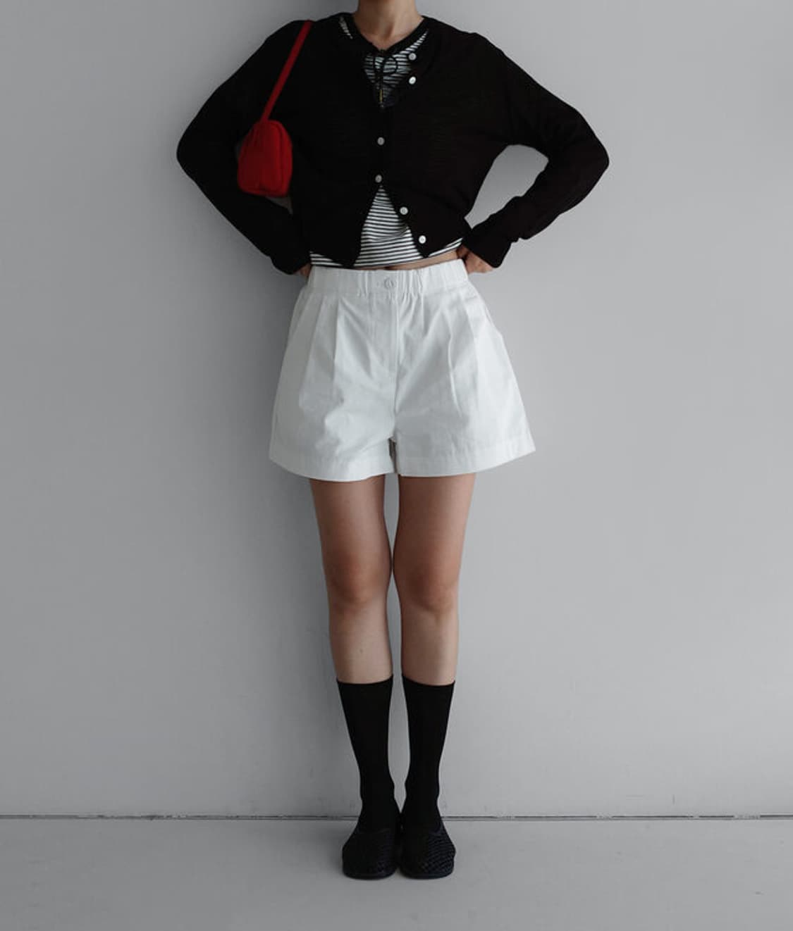 라룸 린넨가디건(블랙) 상품이미지5