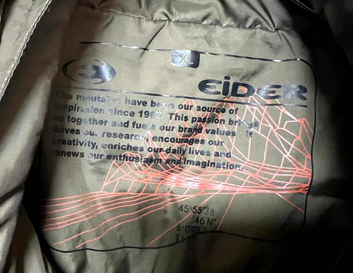 EiDER 아이더 남자 등산자켓 바람막이 춘추 캐주얼 XL 105 상품이미지3