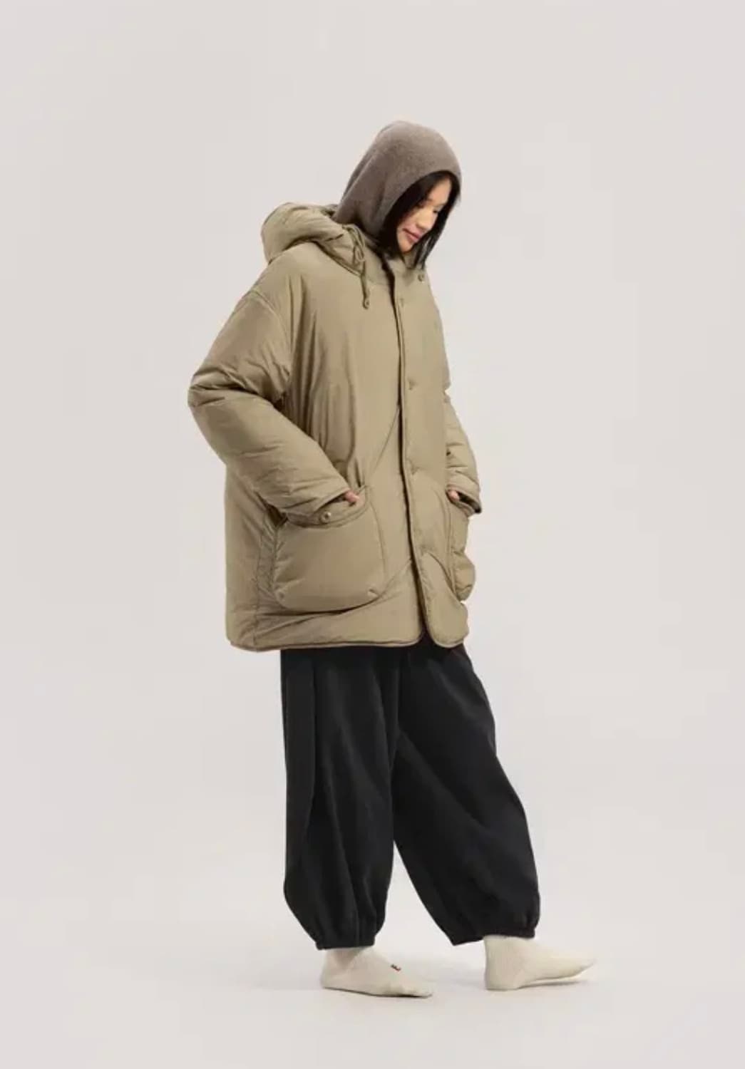 Budhi mudra  Mound padded jacket (uni) s 상품이미지1