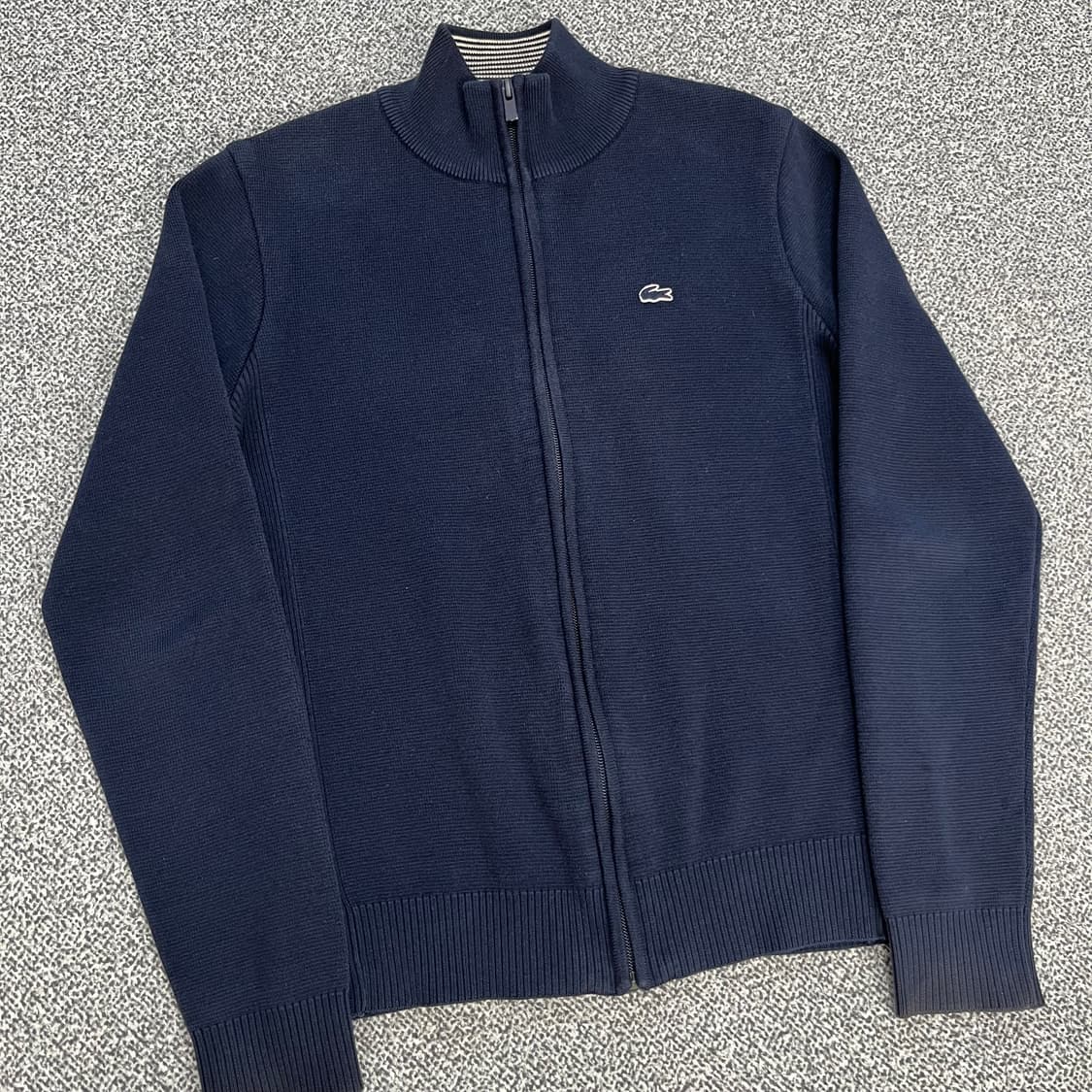 <라코스테 딱붙 니트 집업> No.1430 상품이미지6