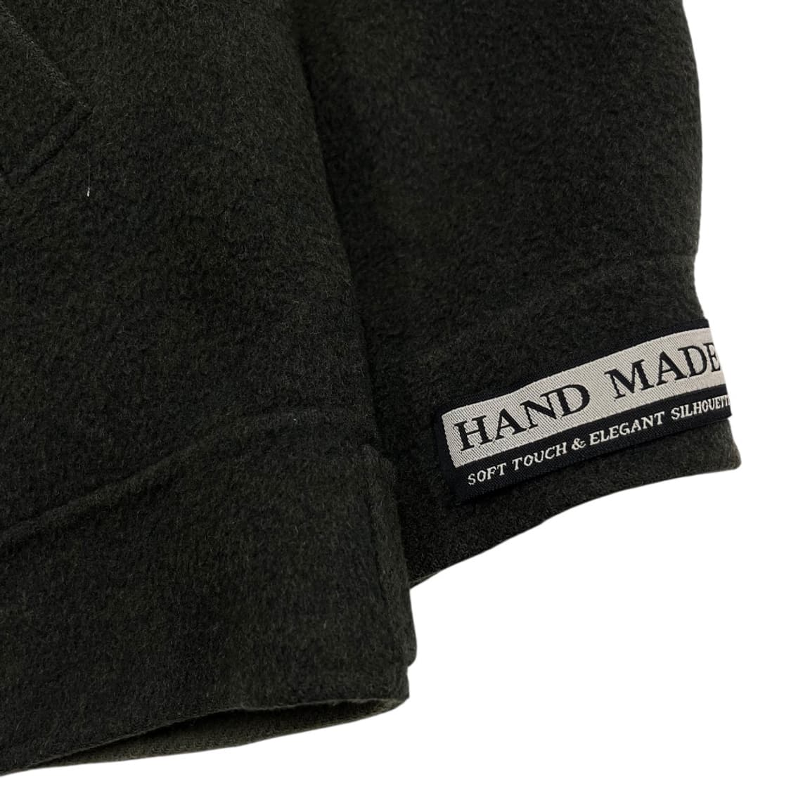 입생로랑 스몰로고 퍼 카라 딥카키 자켓 105 상품이미지6