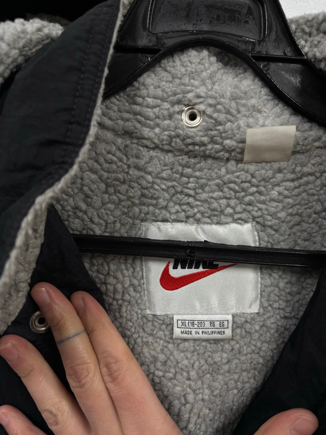 나이키 후드탈착 양털 자켓 상품이미지5