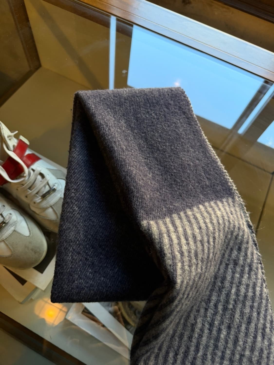 BELLEFENEC 램스울 머플러 상품이미지2