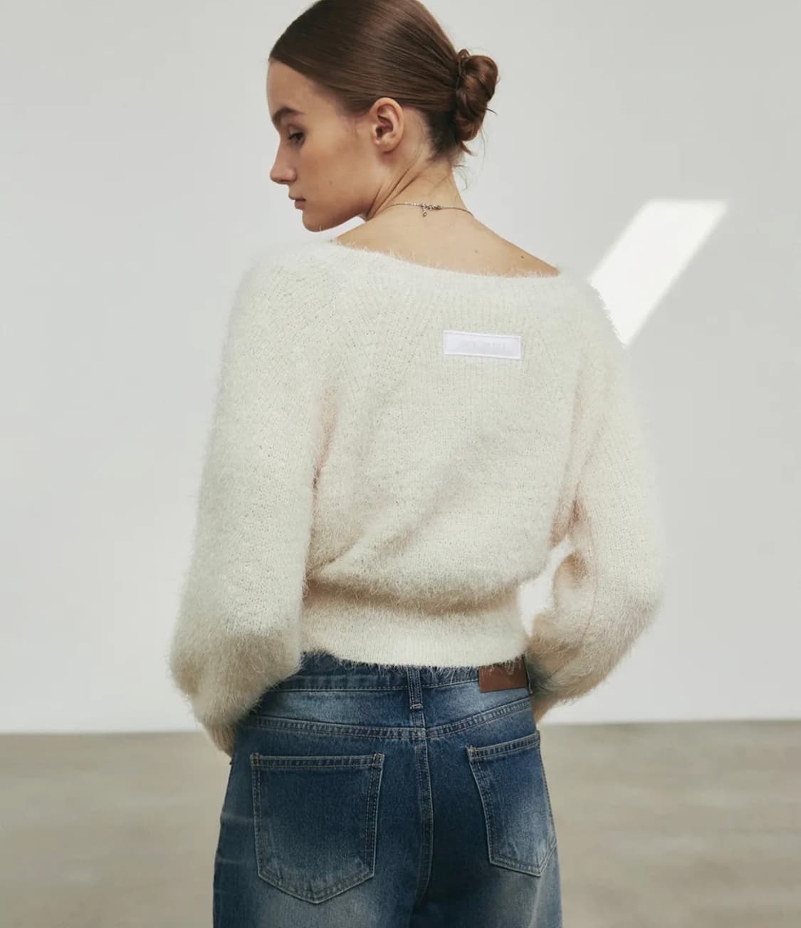 닉앤니콜 ANGORA PULLOVER KNIT 상품이미지2