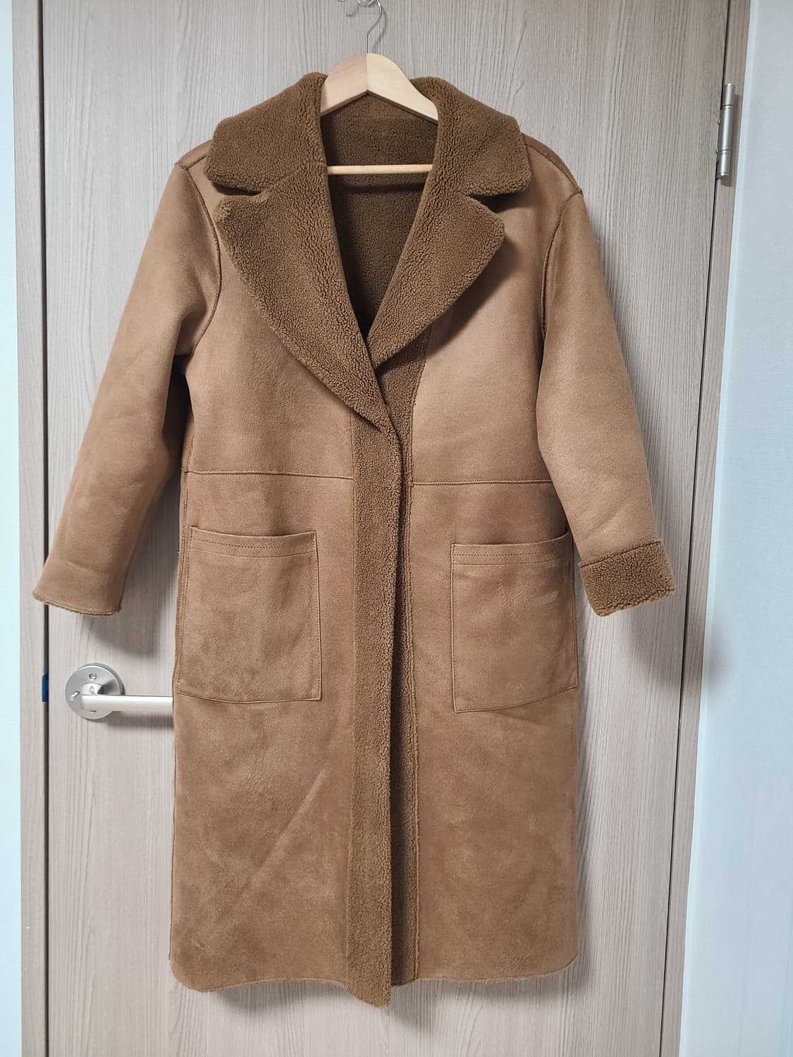 양면 롱무스탕  상품이미지1