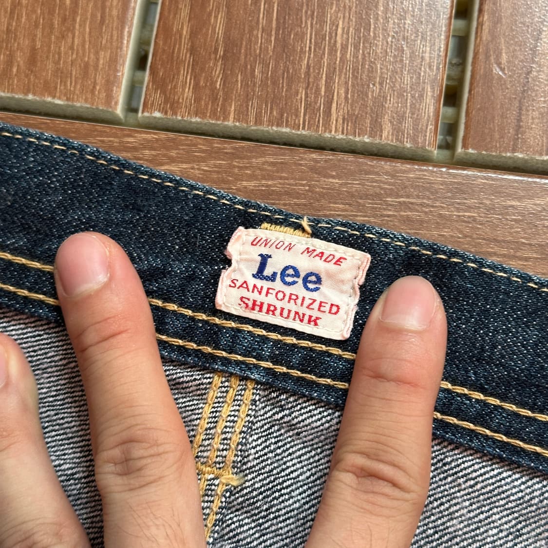 Lee union made engineered denim shorts 상품이미지8