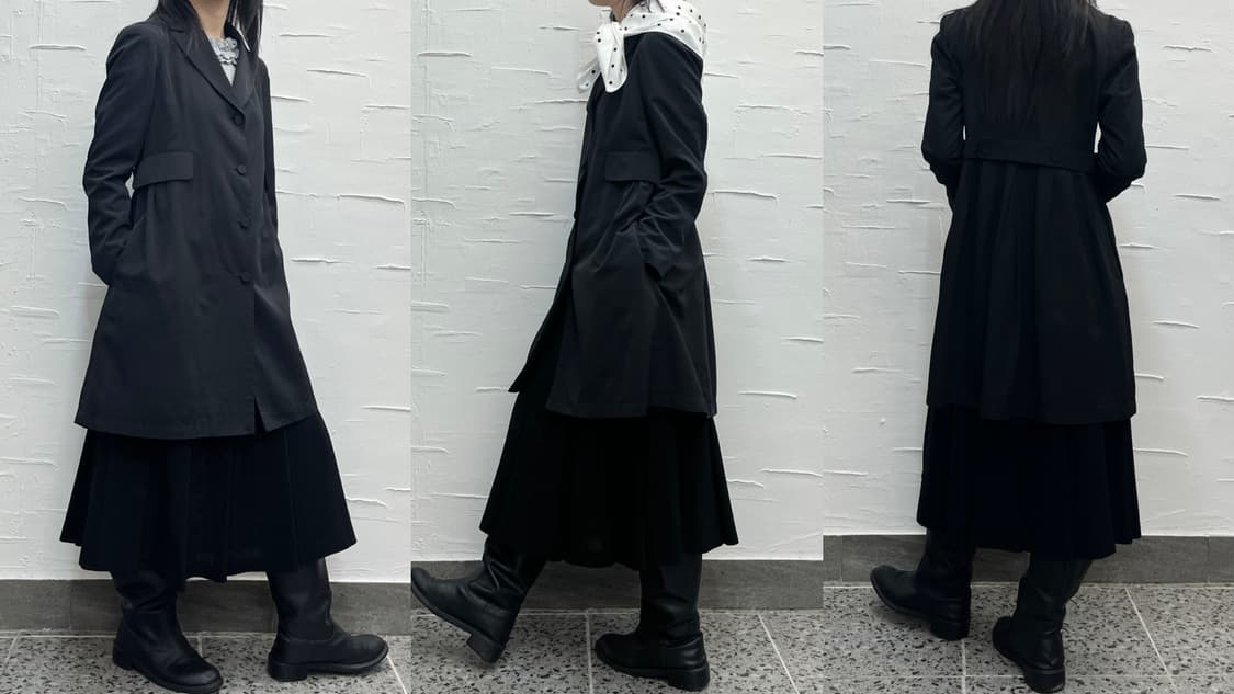 Black spring half jacket 상품이미지3