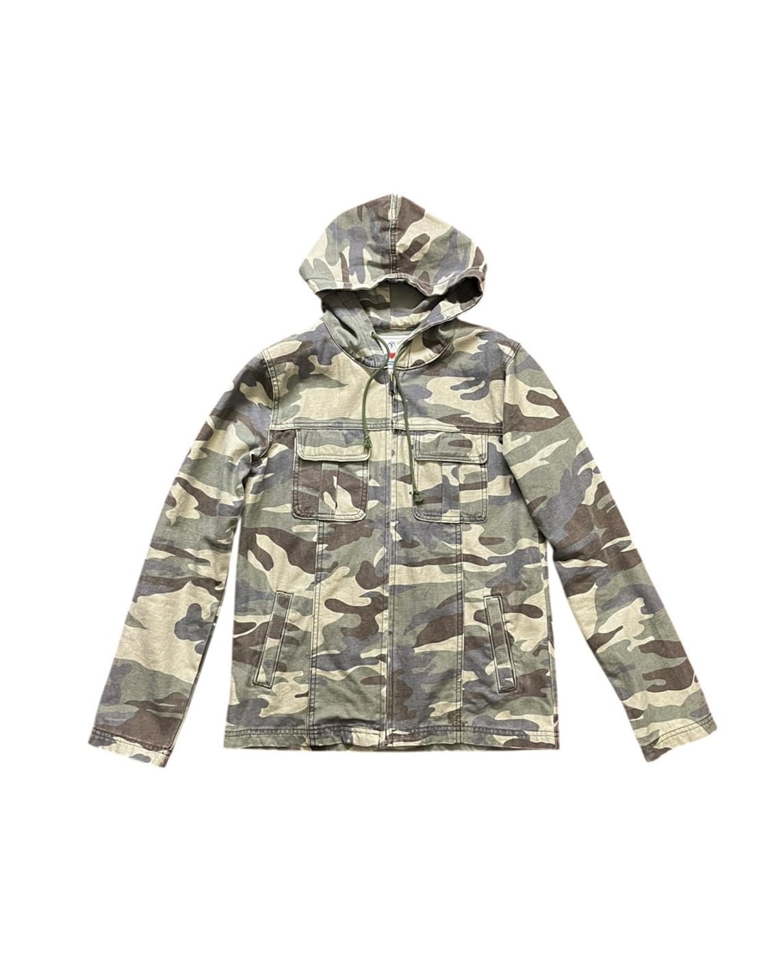 EMBROIDERED CAMO HOOD 상품이미지1
