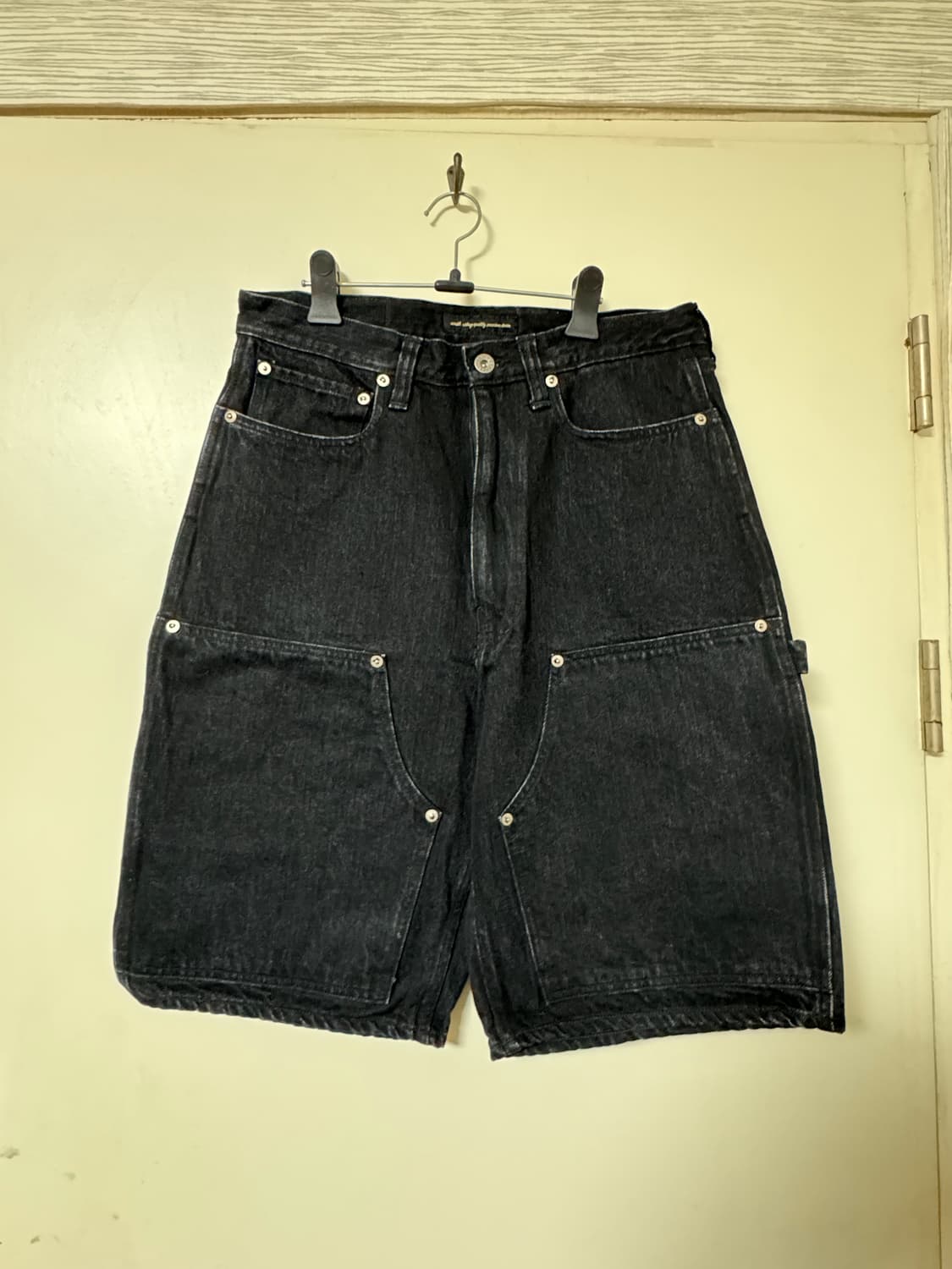 [30] Wrath 뤠쓰 005 더블니 쇼츠 블랙 새상품 상품이미지1