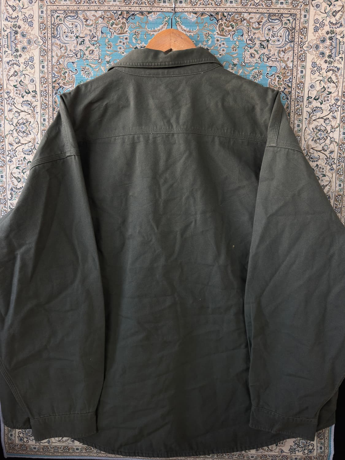 CARHARTT S96 모스그린 헤비셔츠 자켓1632 상품이미지2