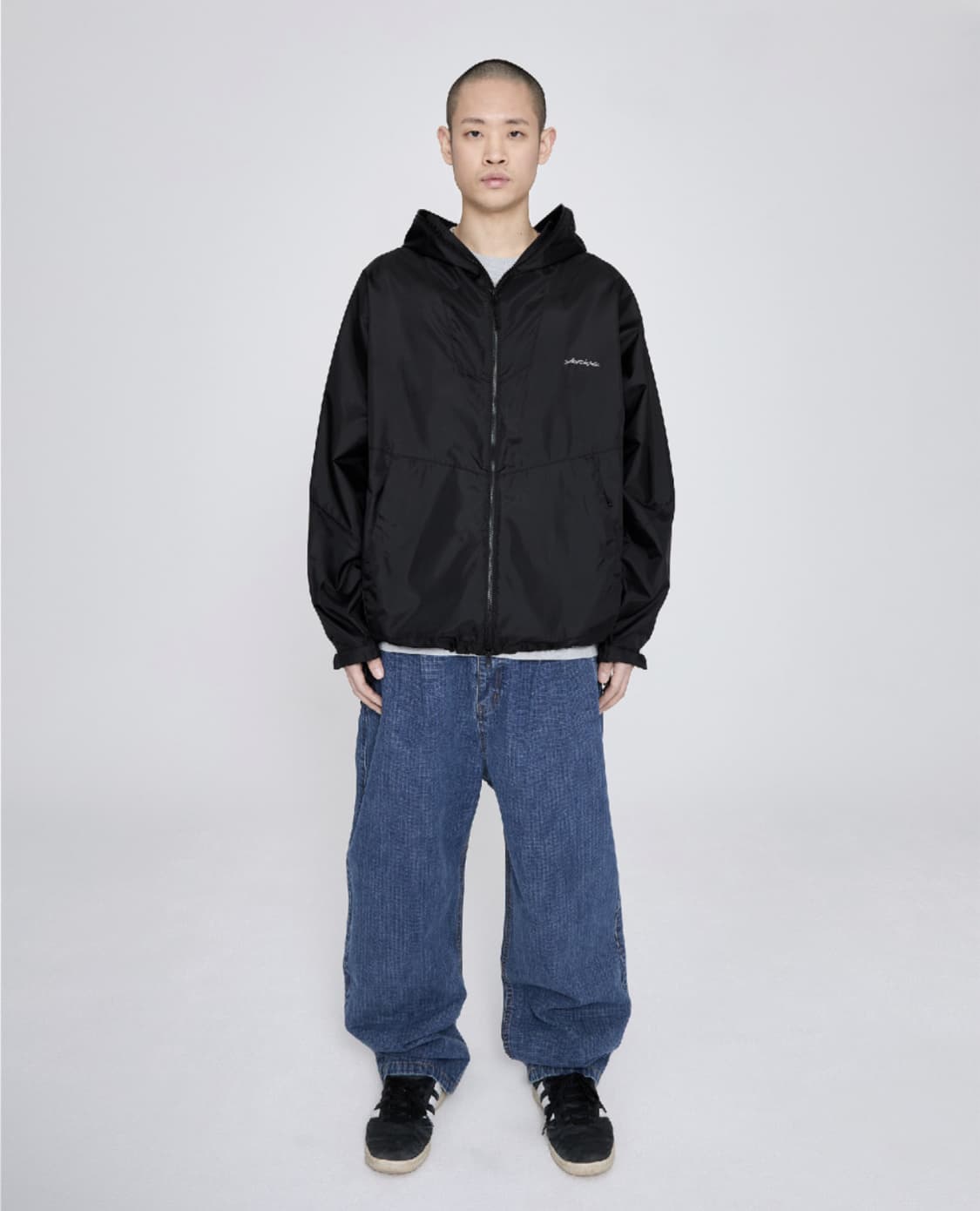 예스아이씨 Equip Windbreaker 윈드 브레이커 자켓 블랙 L 상품이미지3