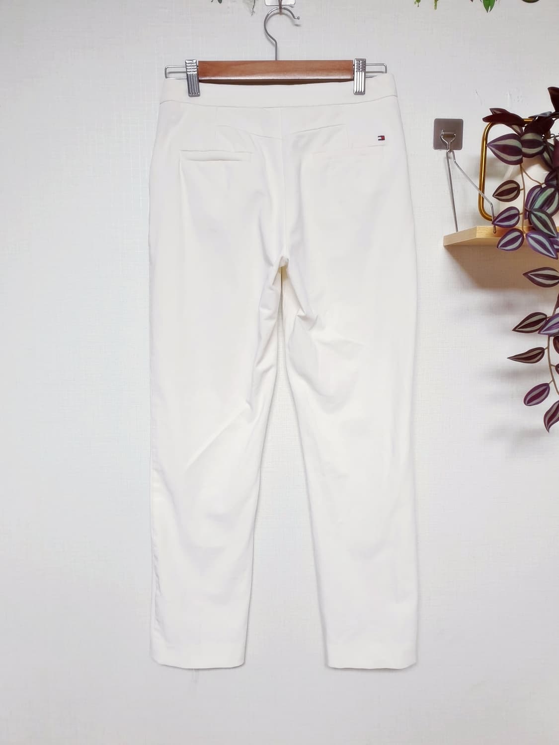타미힐피거 스트레치코튼 팬츠 55 화이트 S 상품이미지6