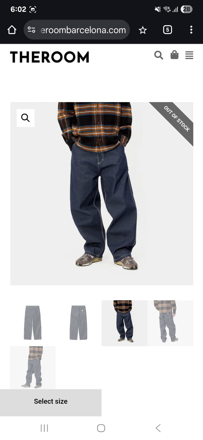  Norco Blue Denim OG Loose fit 새제품 XS 상품이미지2
