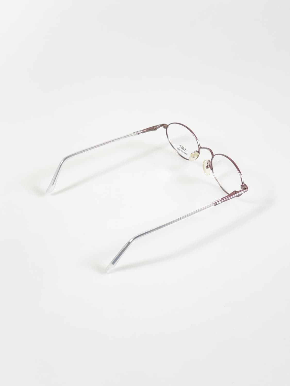 SAWY 라벤더 슬림 오벌 메탈 프레임 빈티지 안경 상품이미지4
