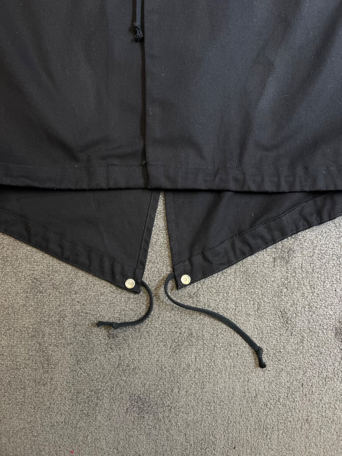 1990boy 사파리 후디드 피쉬테일 코트 M 상품이미지4