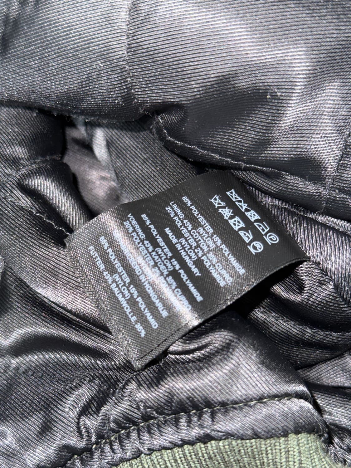 드리스반노튼 크링클 봄버 / L사이즈 상품이미지5