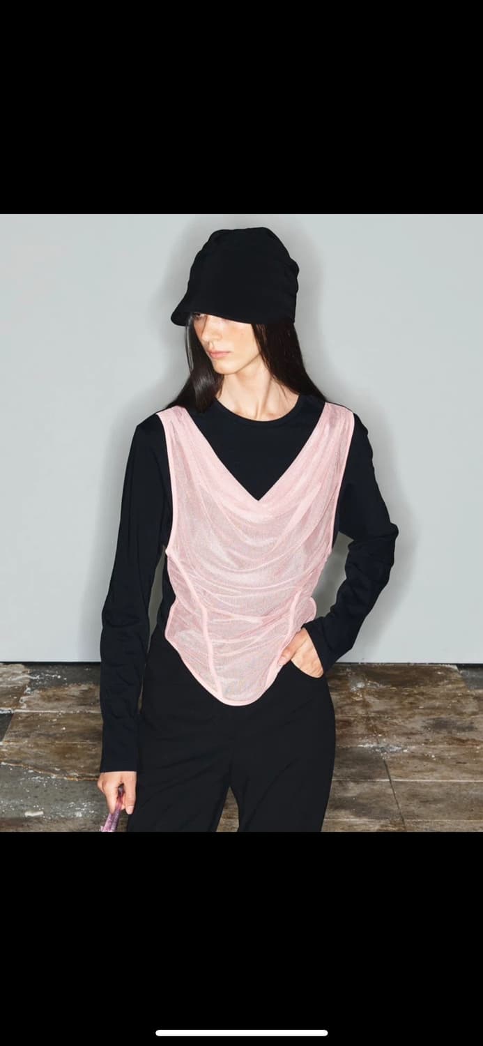 (open yy) TheOpen Product 뷔스티에 레이어드 탑 상품이미지4