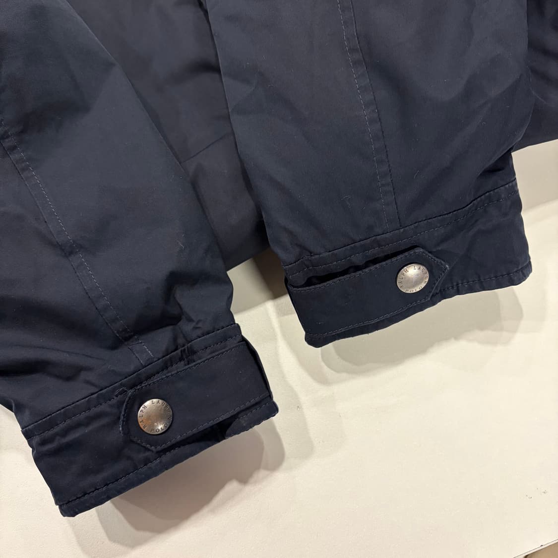 [XL] 폴로 랄프로렌 폴리쉘 기모안감 네이비 블루종 자켓 B621 상품이미지7