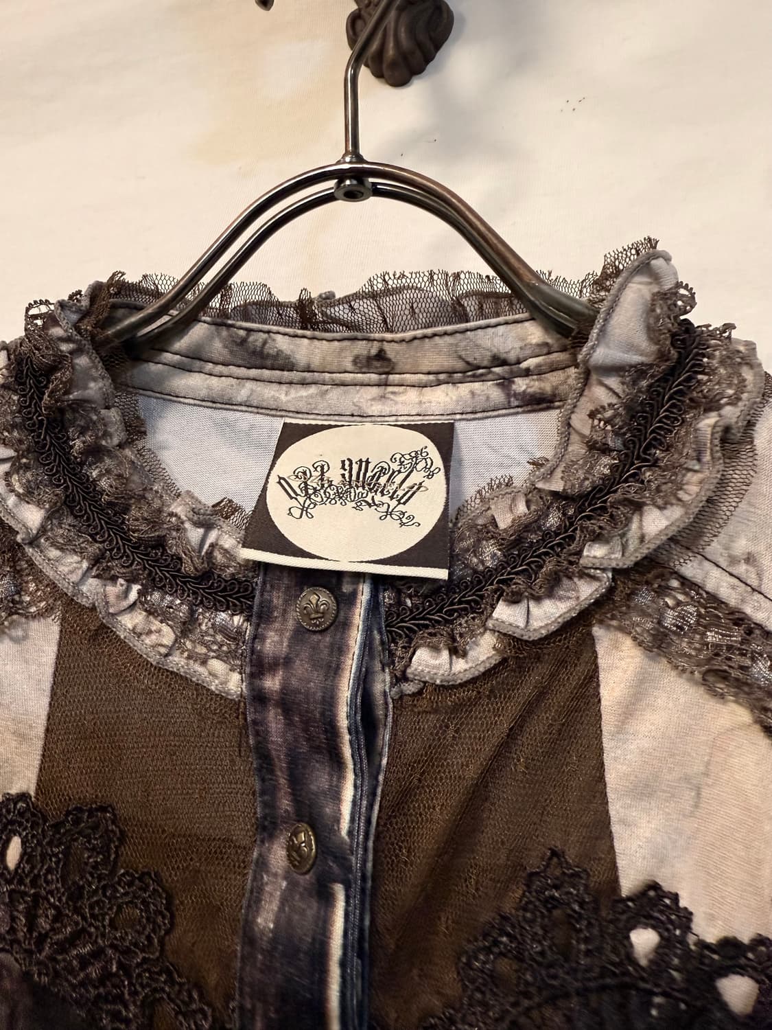 Ozz On Lace Detail Shirt 상품이미지3