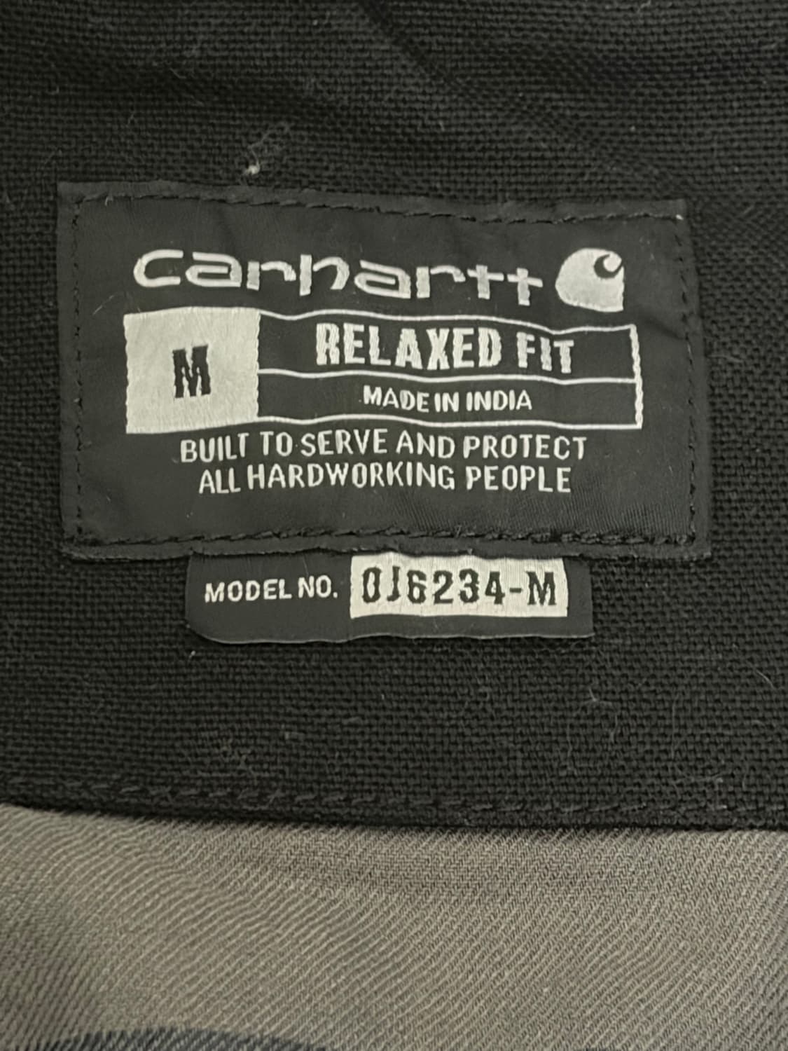 칼하트 (106234) 러기드 플렉스 디트로이트 자켓 BLACK 상품이미지3