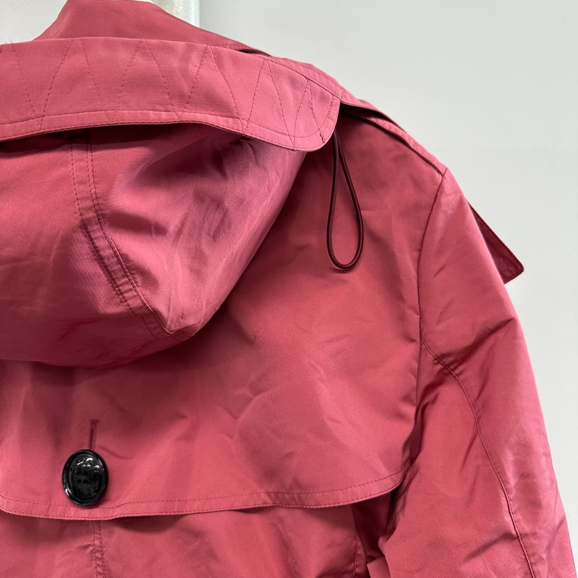 버버리 후드 하프 트렌치코트 자켓 상품이미지9