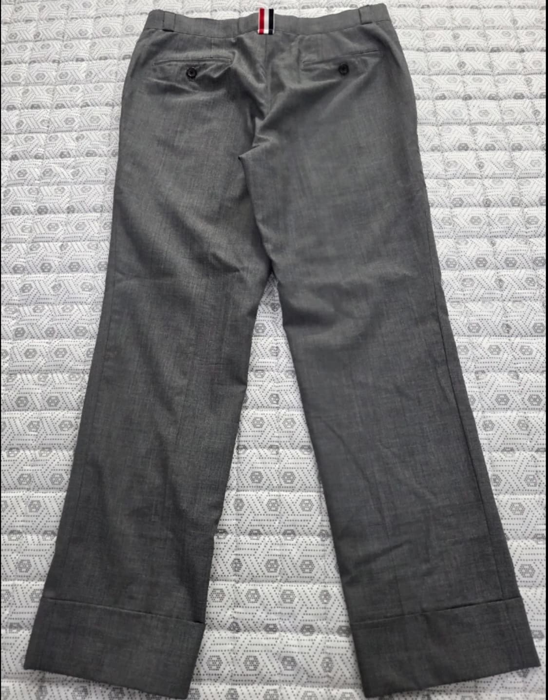 톰브라운 삼색탭 그레이 울 슬렉스 사이즈 1 상품이미지2