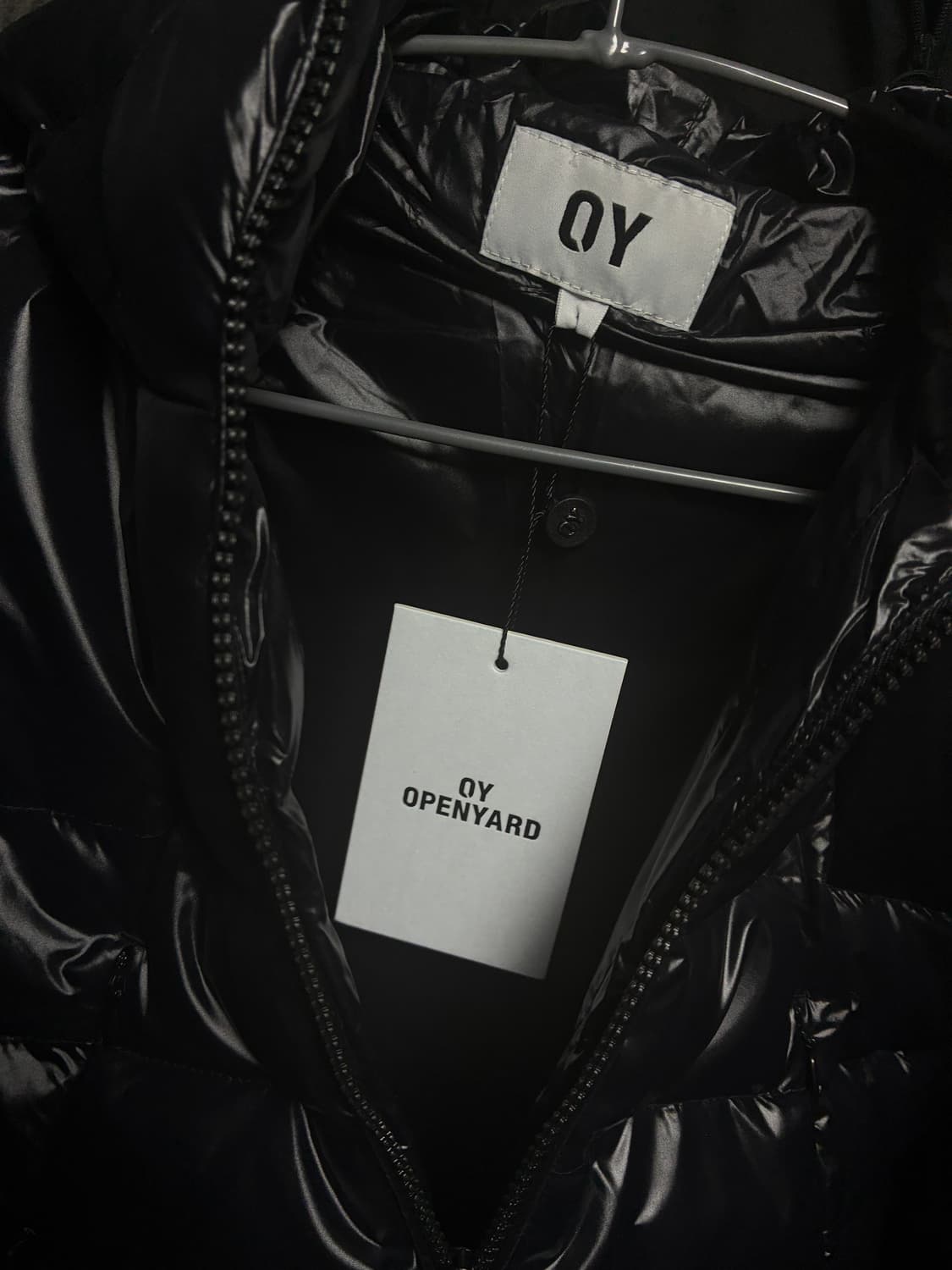 CURVED ZIPPER LIGHTWEIGHT PUFFER JACKET 상품이미지5