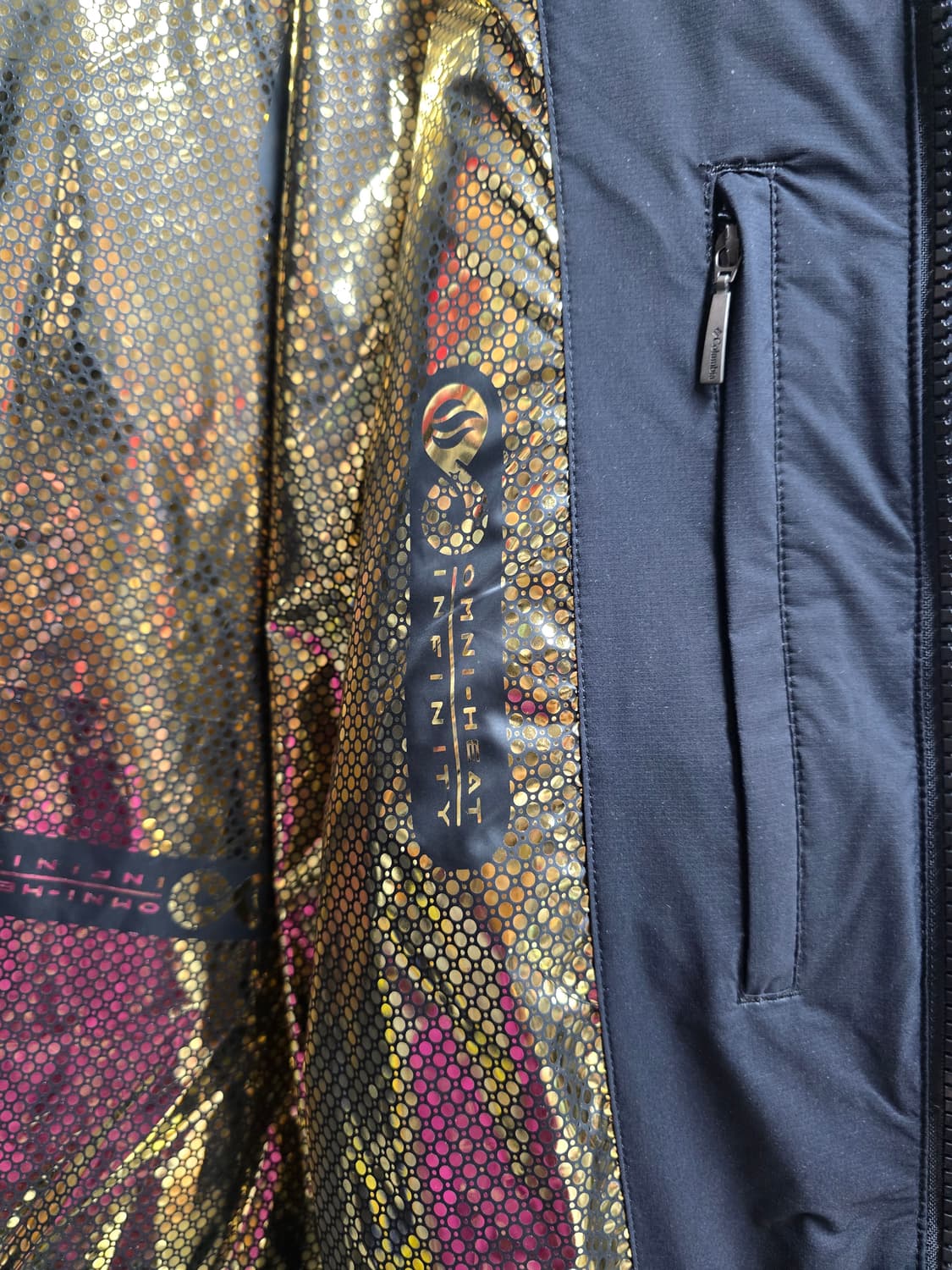 컬럼비아 옴니히트 구스다운경량 숏패딩재킷 95 상품이미지9