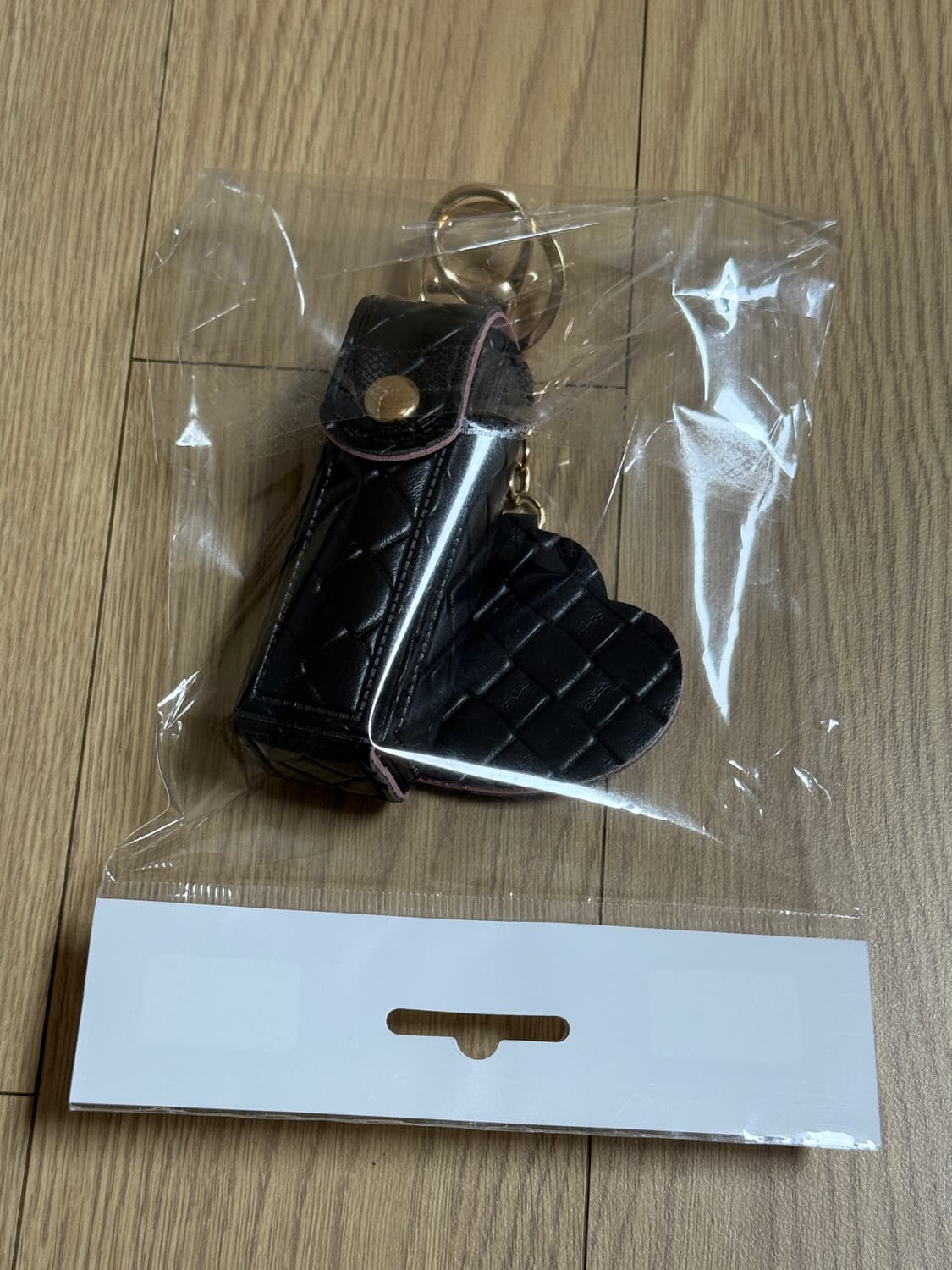 립스틱 파우치 키링 블랙핑크 상품이미지2