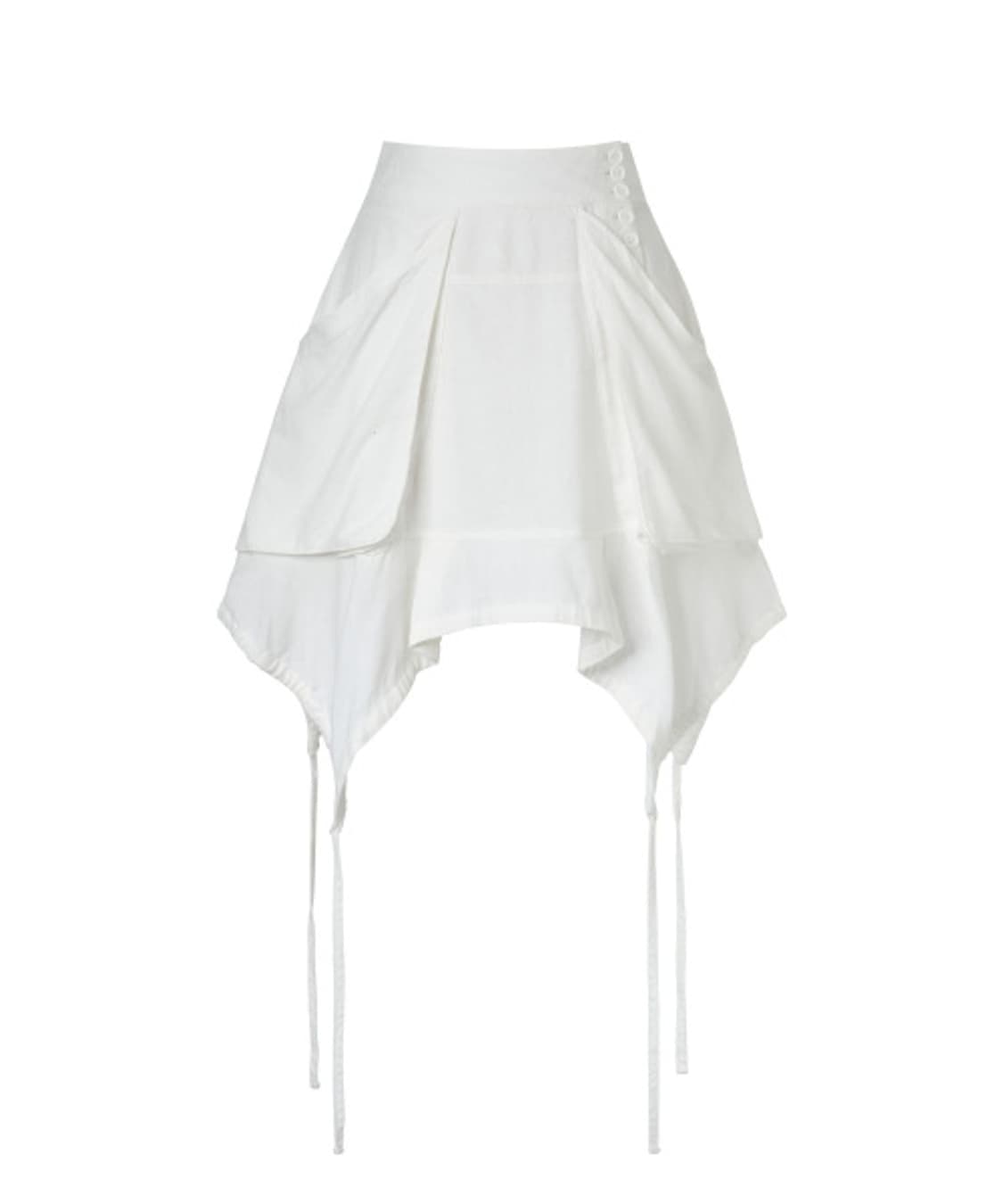 (새상품) 2 FAIRY STRING SKIRT WHITE 상품이미지1
