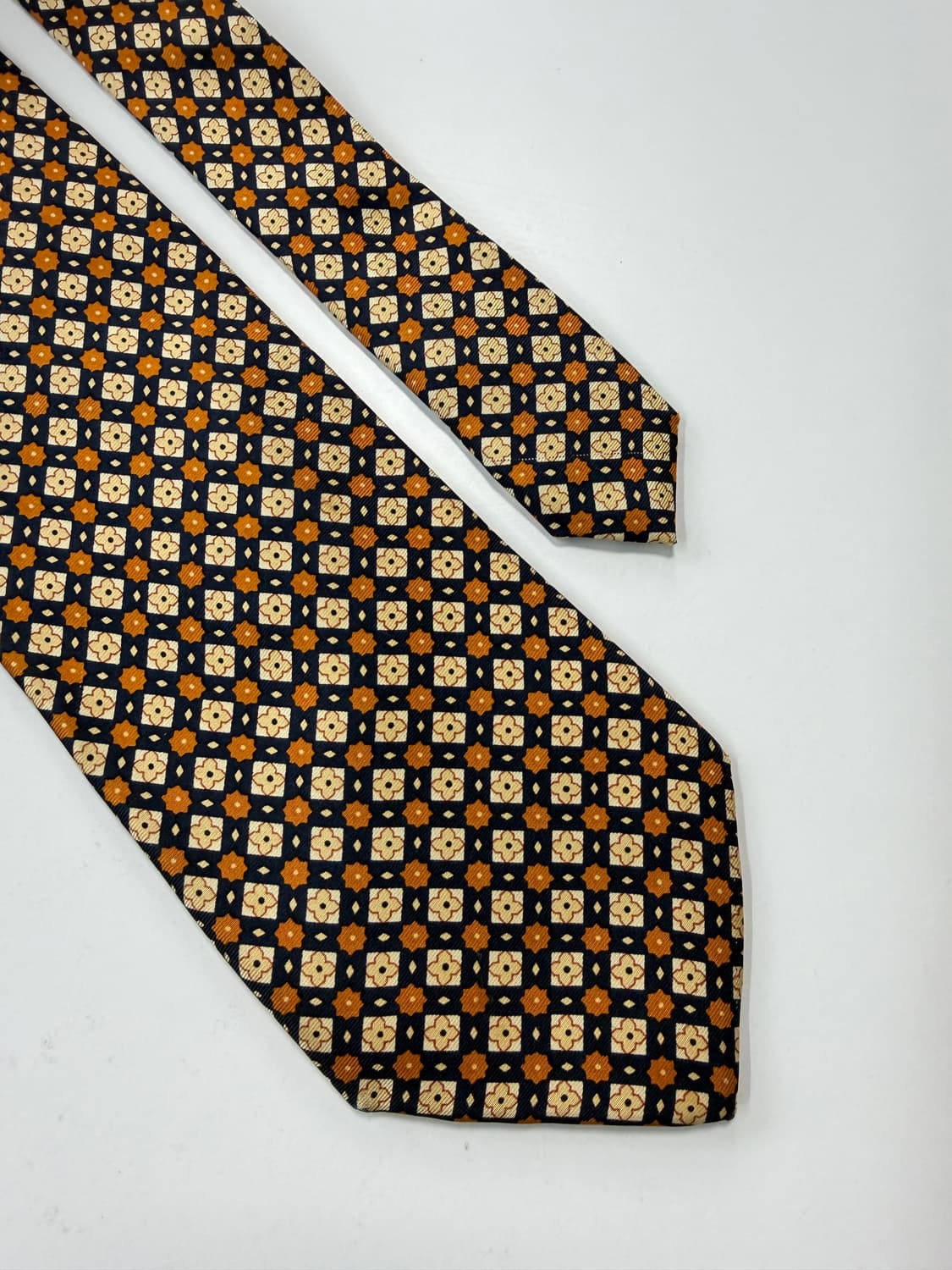 아쿠아스큐텀(Aquascutum) 실크 넥타이 9.3cm 상품이미지4